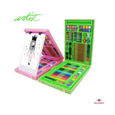 MALETA ART STUDIO ARTIST 100 PIEZAS MADERA PINK | ROYMART